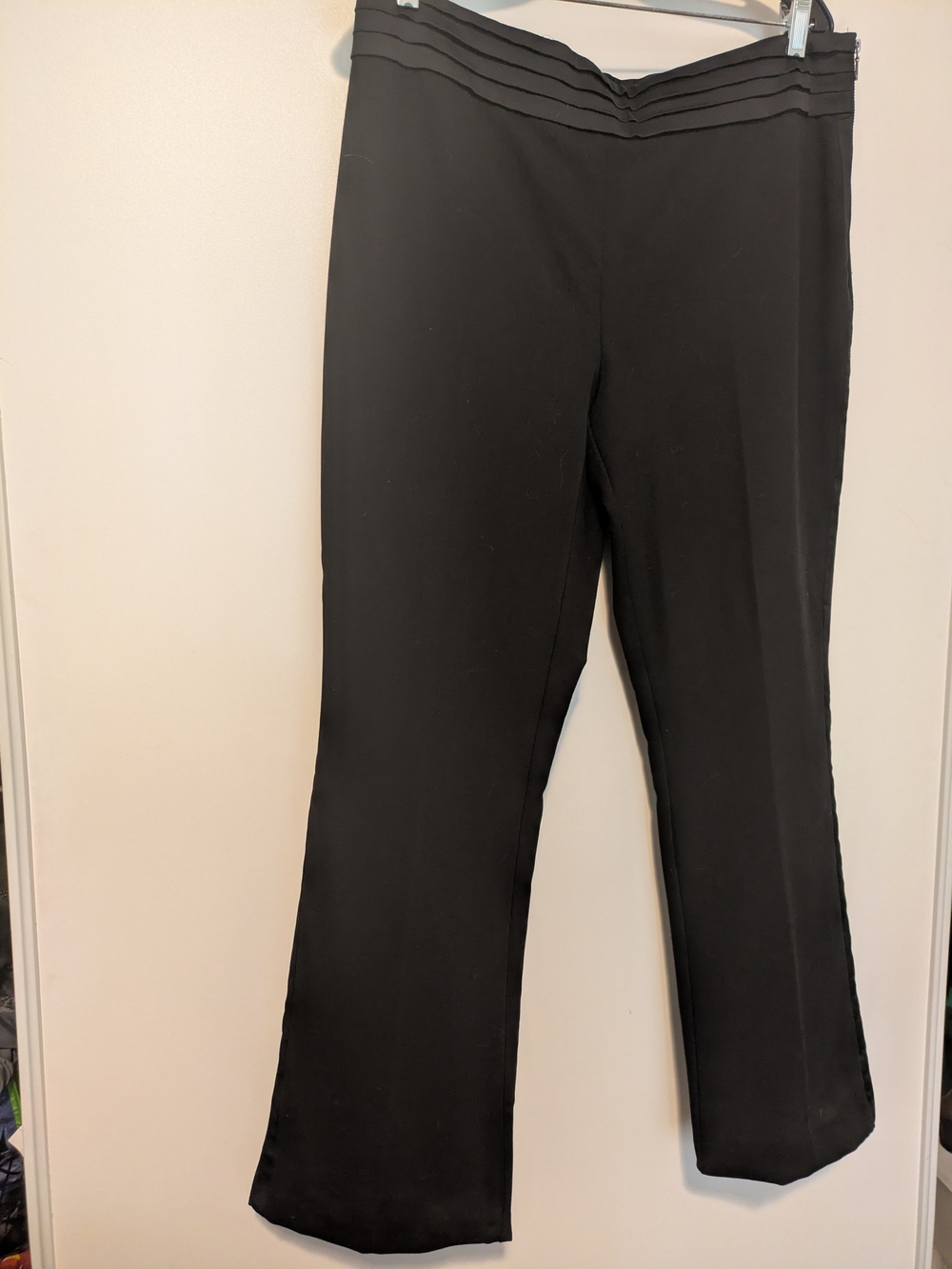 Cynthia Rowley Black Tuxedo Look Pants